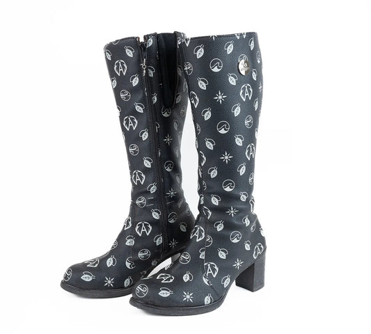 Bottes à talons hauts style Brisia Luna