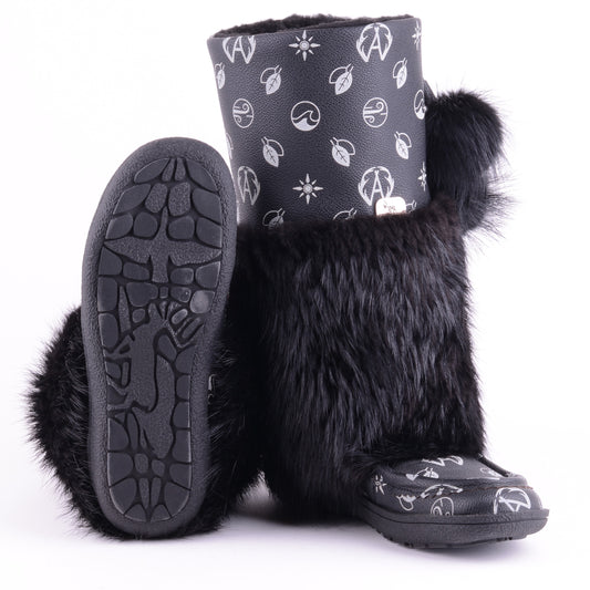 Mukluk Luna en Castor noir