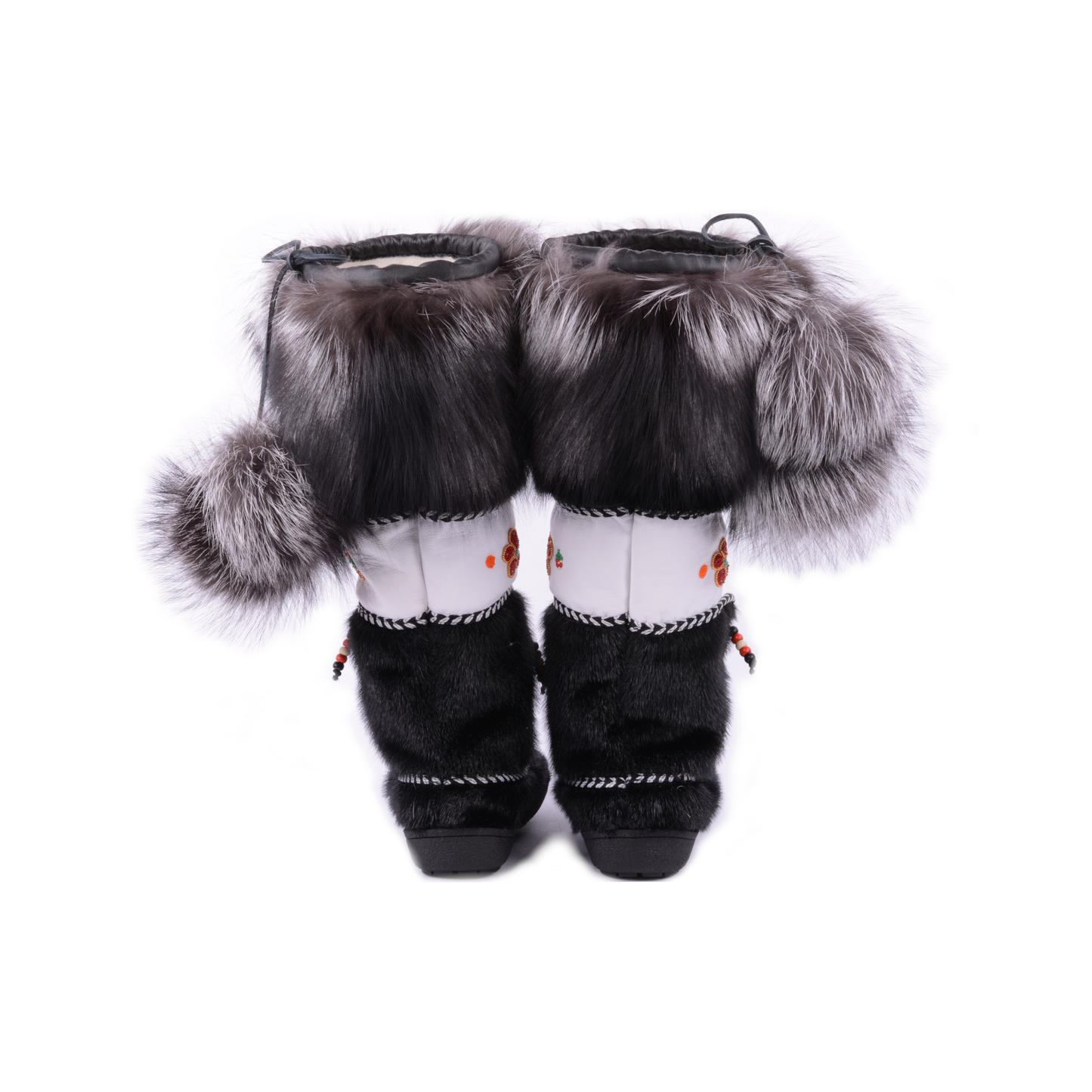 Inukjuak blanc cueilleuse bleu