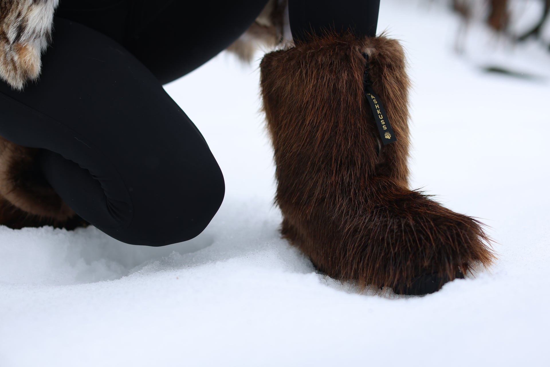 Bottes Mashkuss Castor naturel