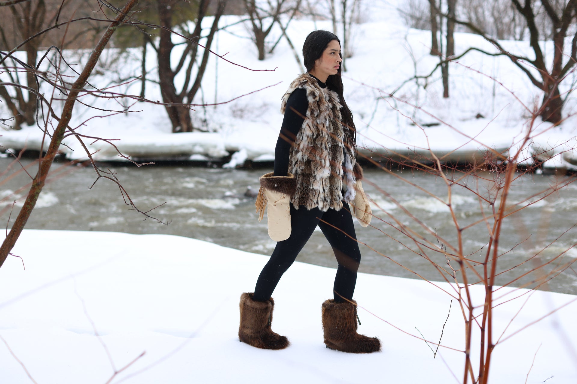Bottes Mashkuss Castor naturel