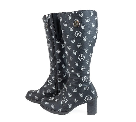 Bottes à talons hauts style Brisia Luna