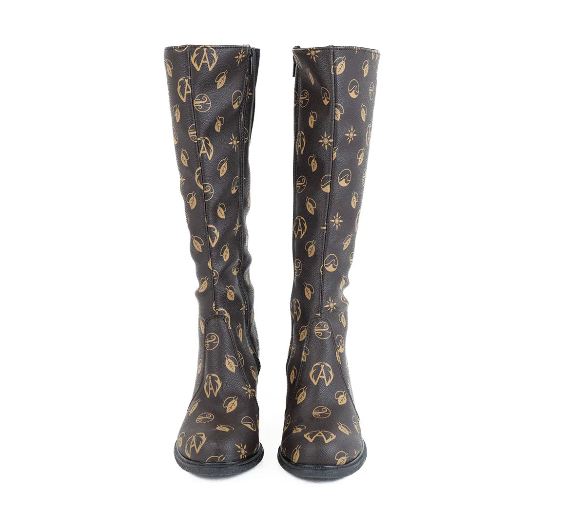 Bottes à talon haut style Brisia terra