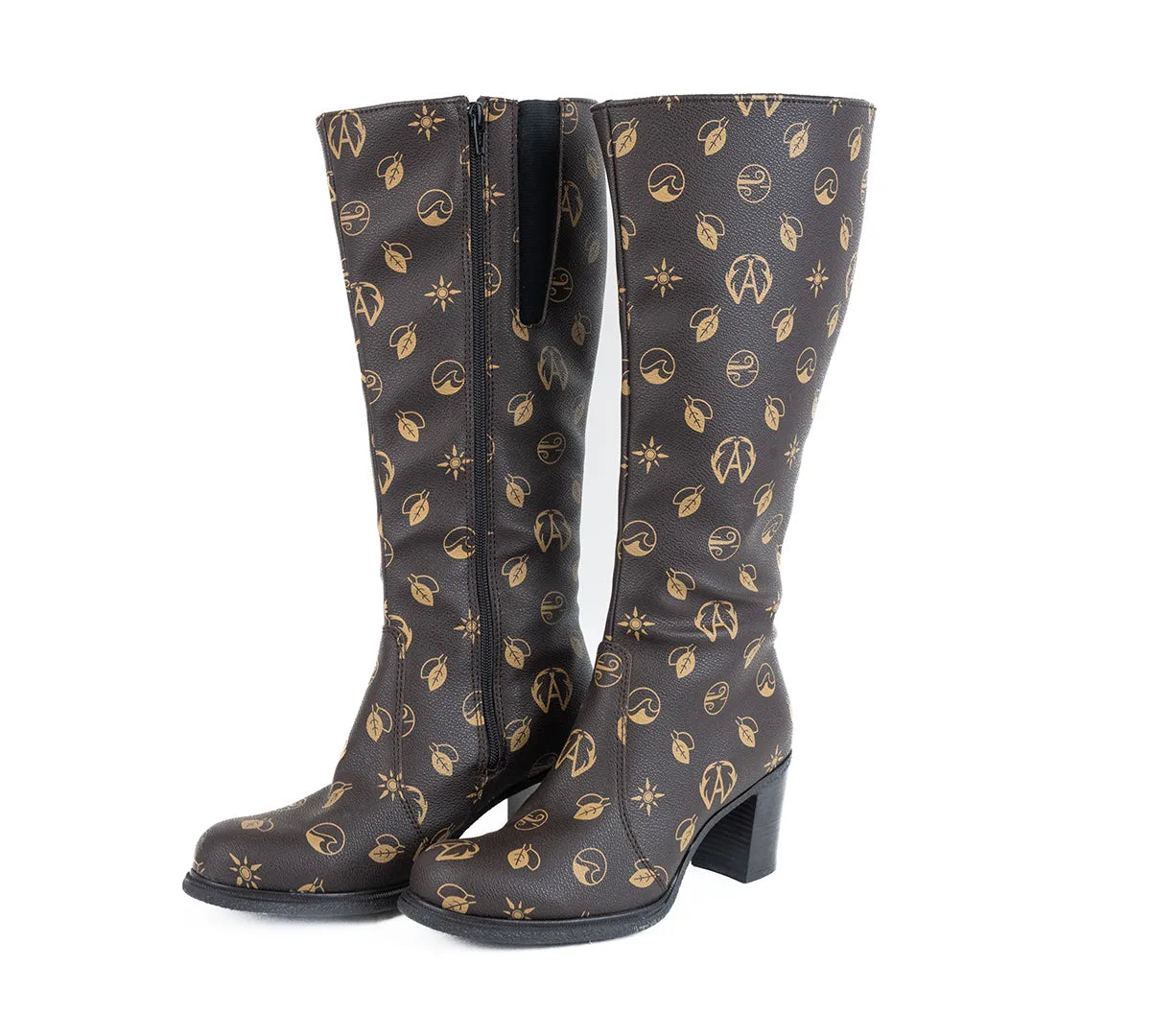 Bottes à talon haut style Brisia terra