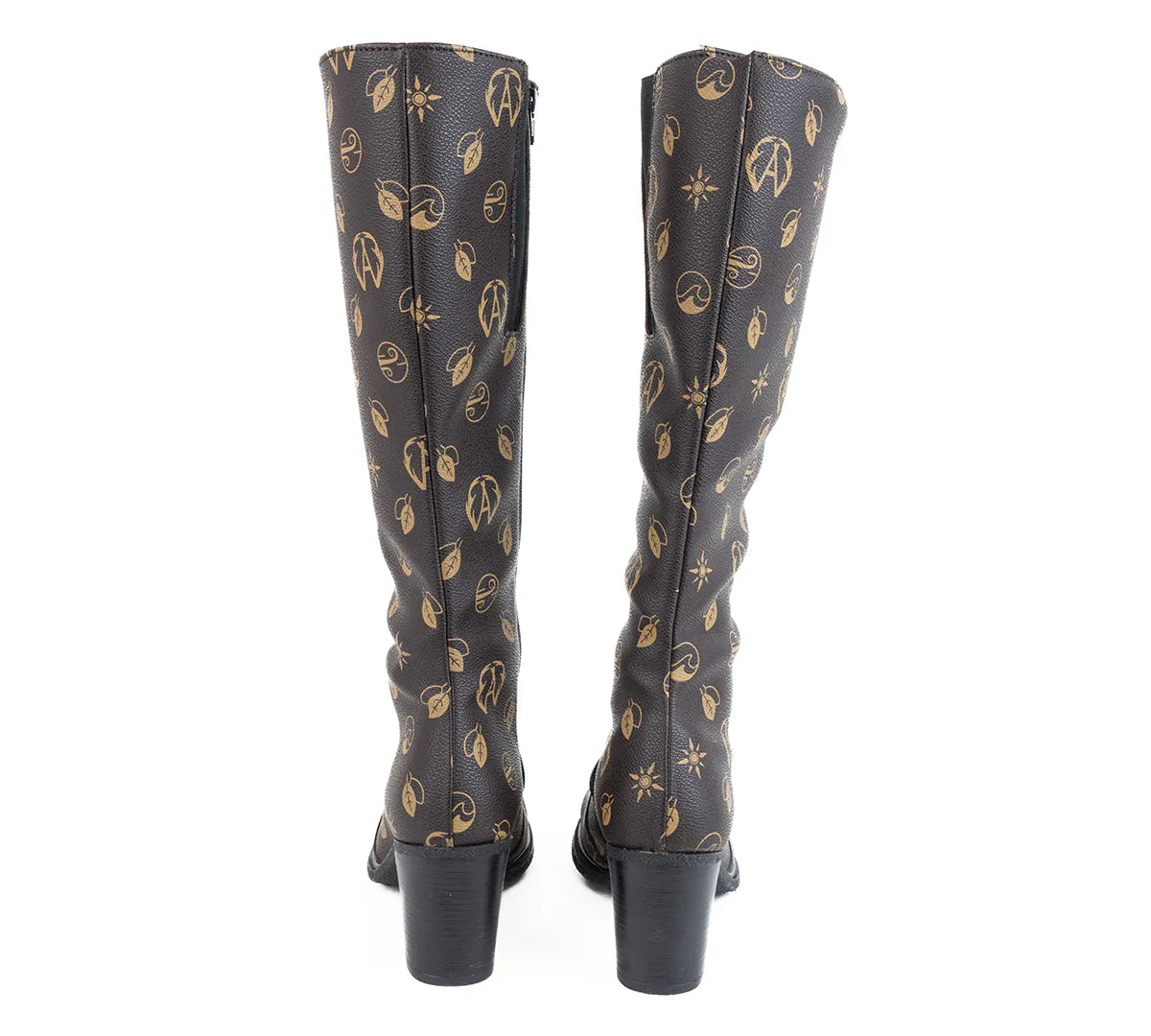 Bottes à talon haut style Brisia terra