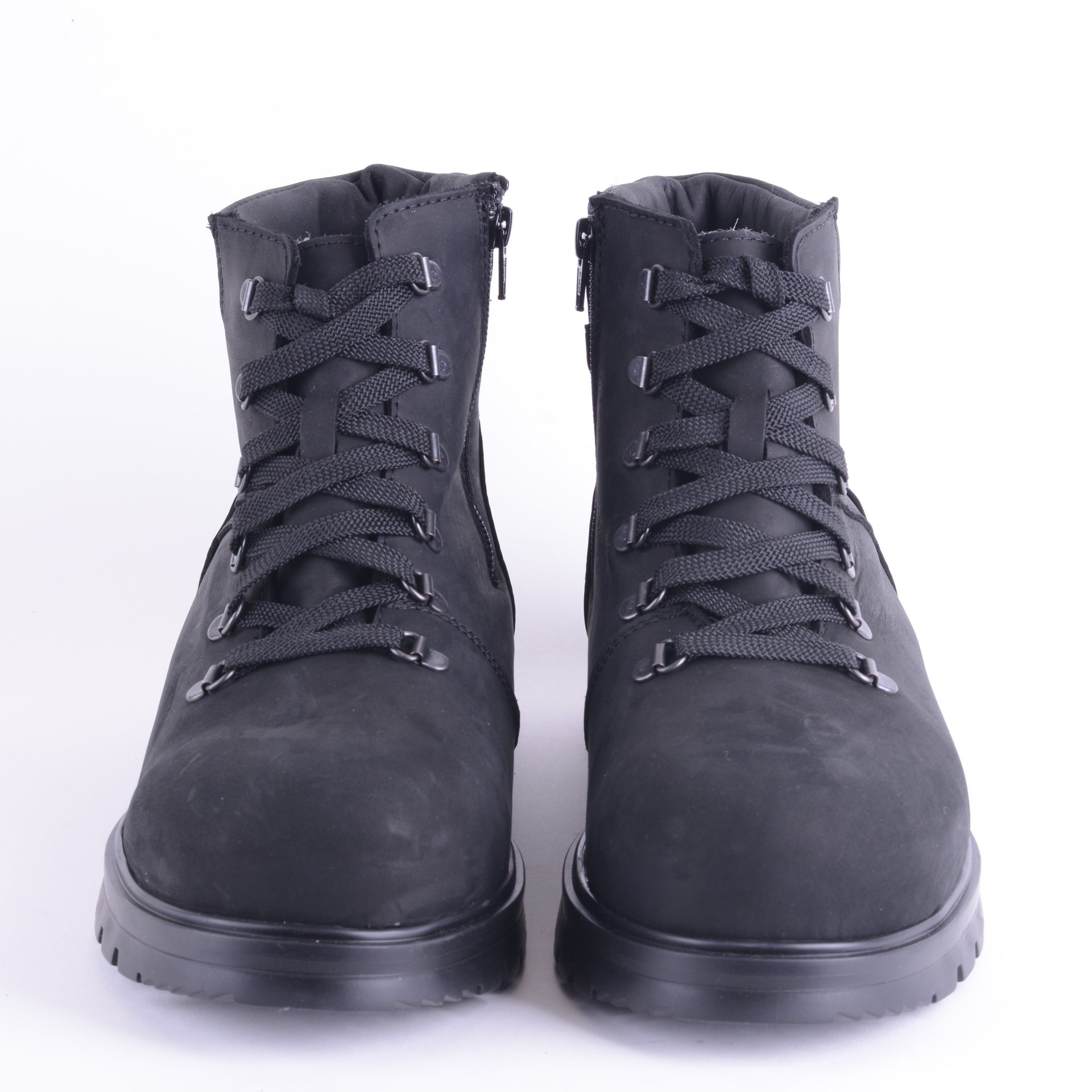 Menutan - Bottes à crampon pour homme en cuir nubuck