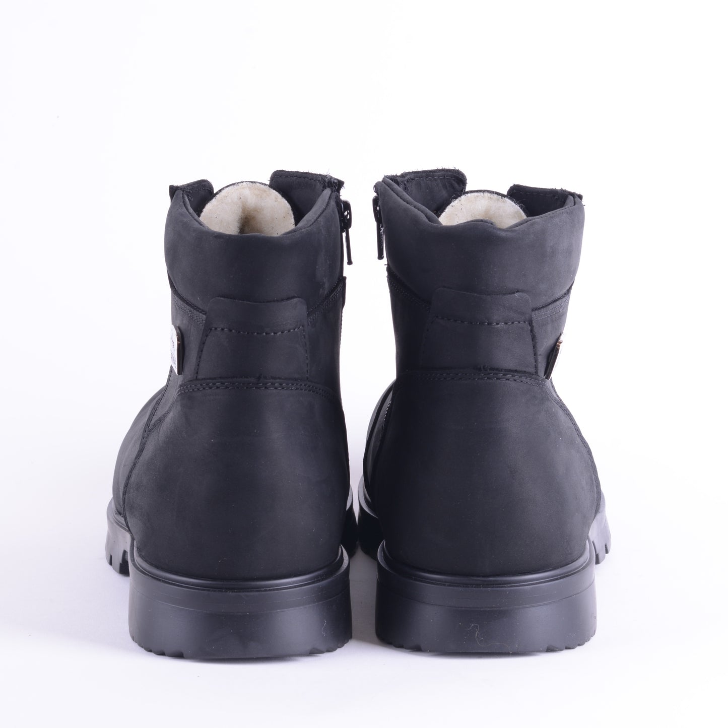 Menutan - Bottes à crampon pour homme en cuir nubuck