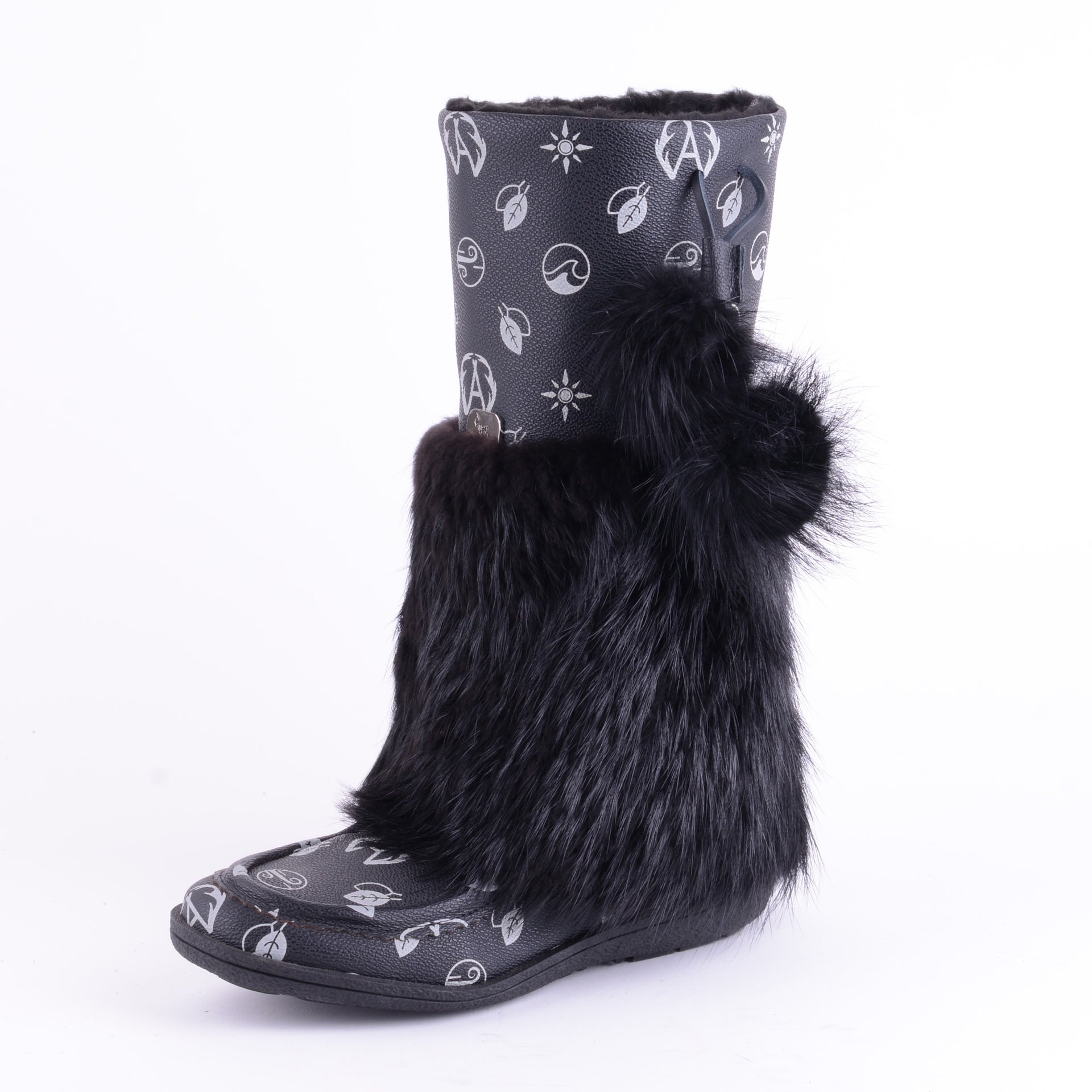 Mukluk Luna en Castor noir