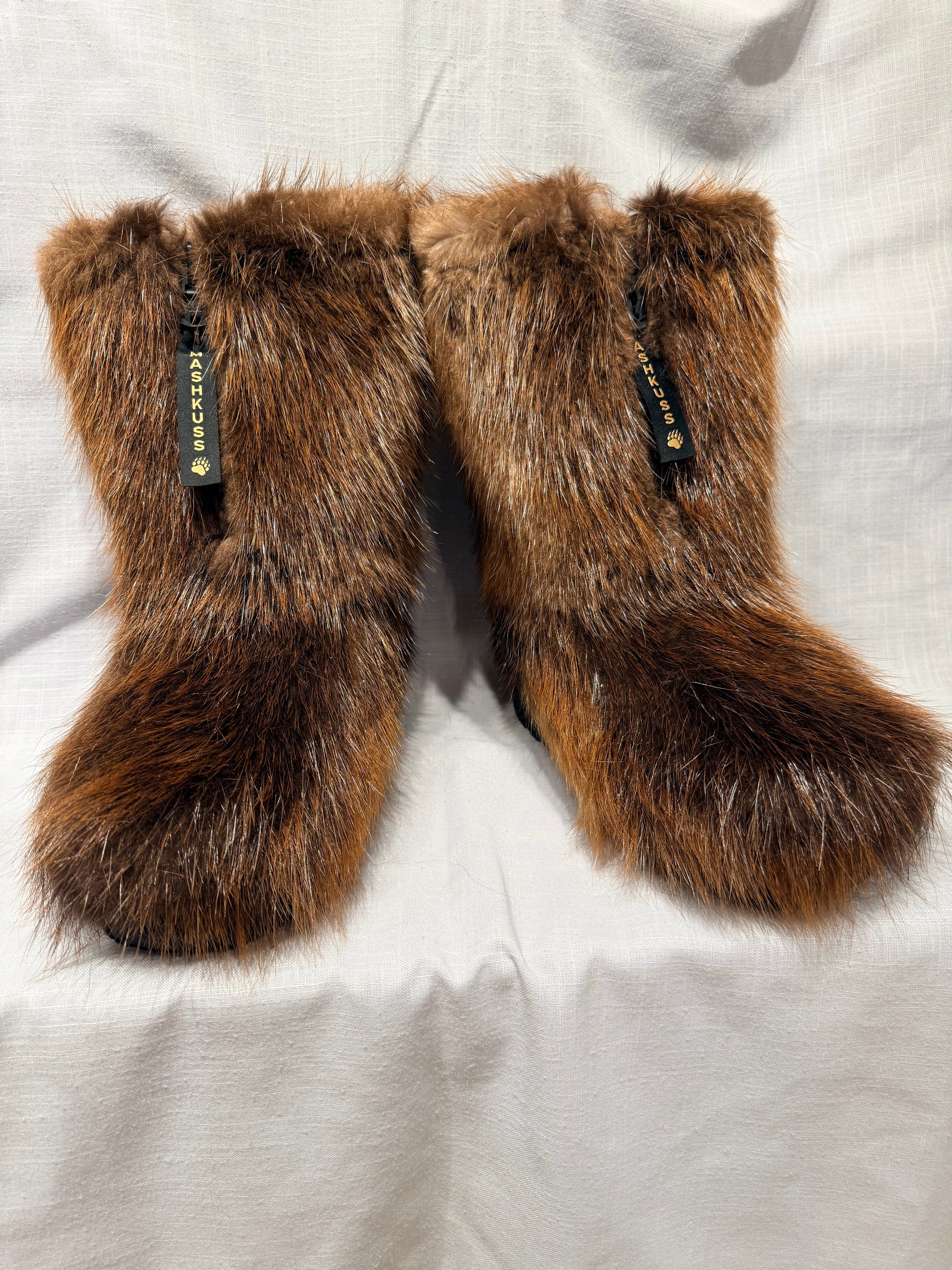 Bottes Mashkuss Castor naturel